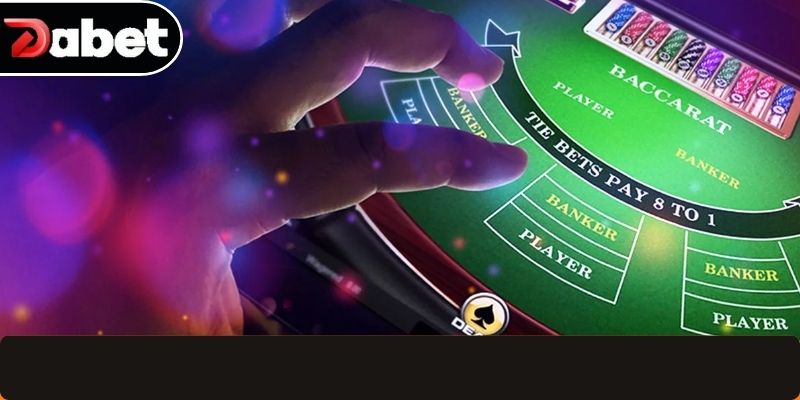 Các thế cầu Baccarat được trình bày qua bảng điện tử trực quan