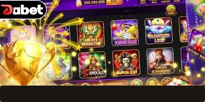 Giao diện nổ hũ 777 với biểu tượng số 7 may mắn